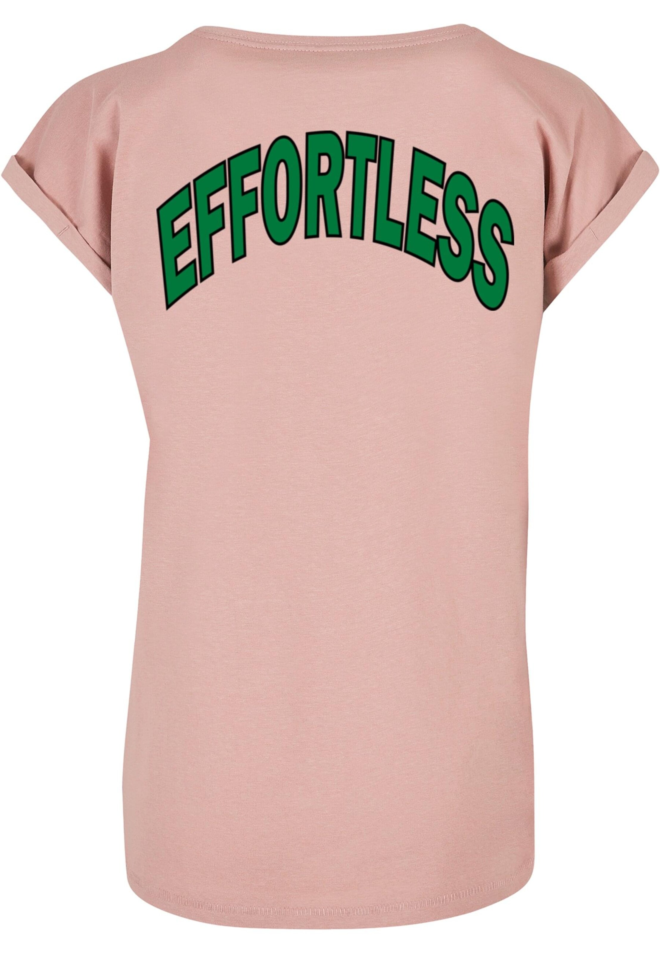 Merchcode Shirt 'Attitude' in Roze