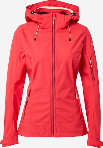 ICEPEAK Outdoorjas 'Bathgate' in Oranje: voorkant