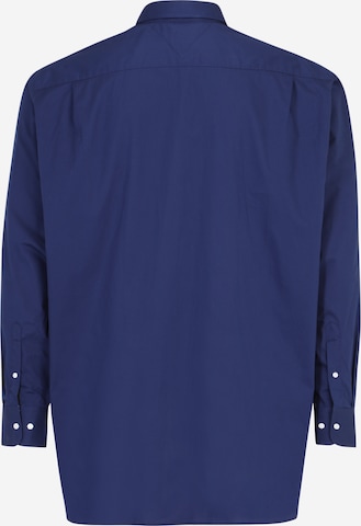 Tommy Hilfiger Big & Tall - Ajuste estrecho Camisa en azul