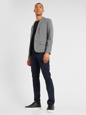 BLEND Regular fit Business Blazer 'Bhlangford' in Grey