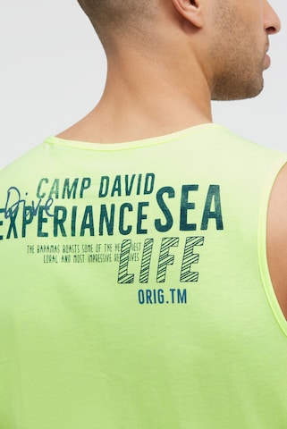 CAMP DAVID Shirt in Yellow