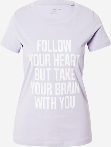 EINSTEIN & NEWTON T-Shirt 'Brain' in Lila: predná strana