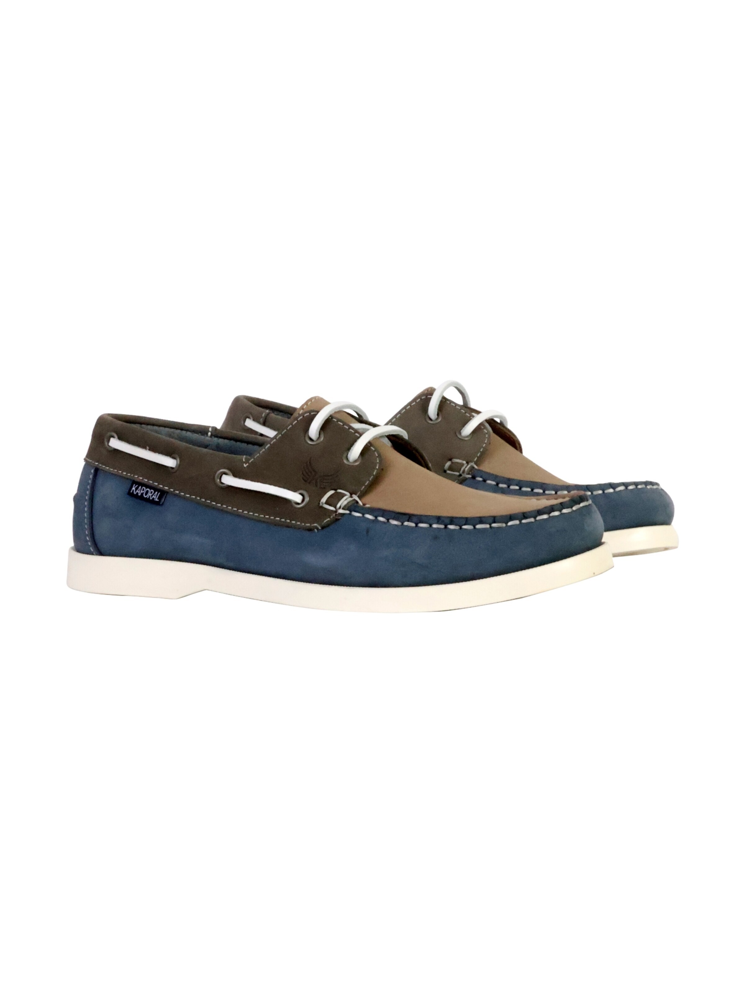 Slipper 'Fably-Ledermokassin' di Kaporal in blu