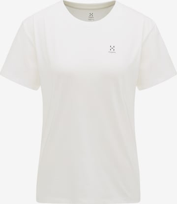 Haglöfs Functioneel shirt 'Camp' in Wit: voorkant