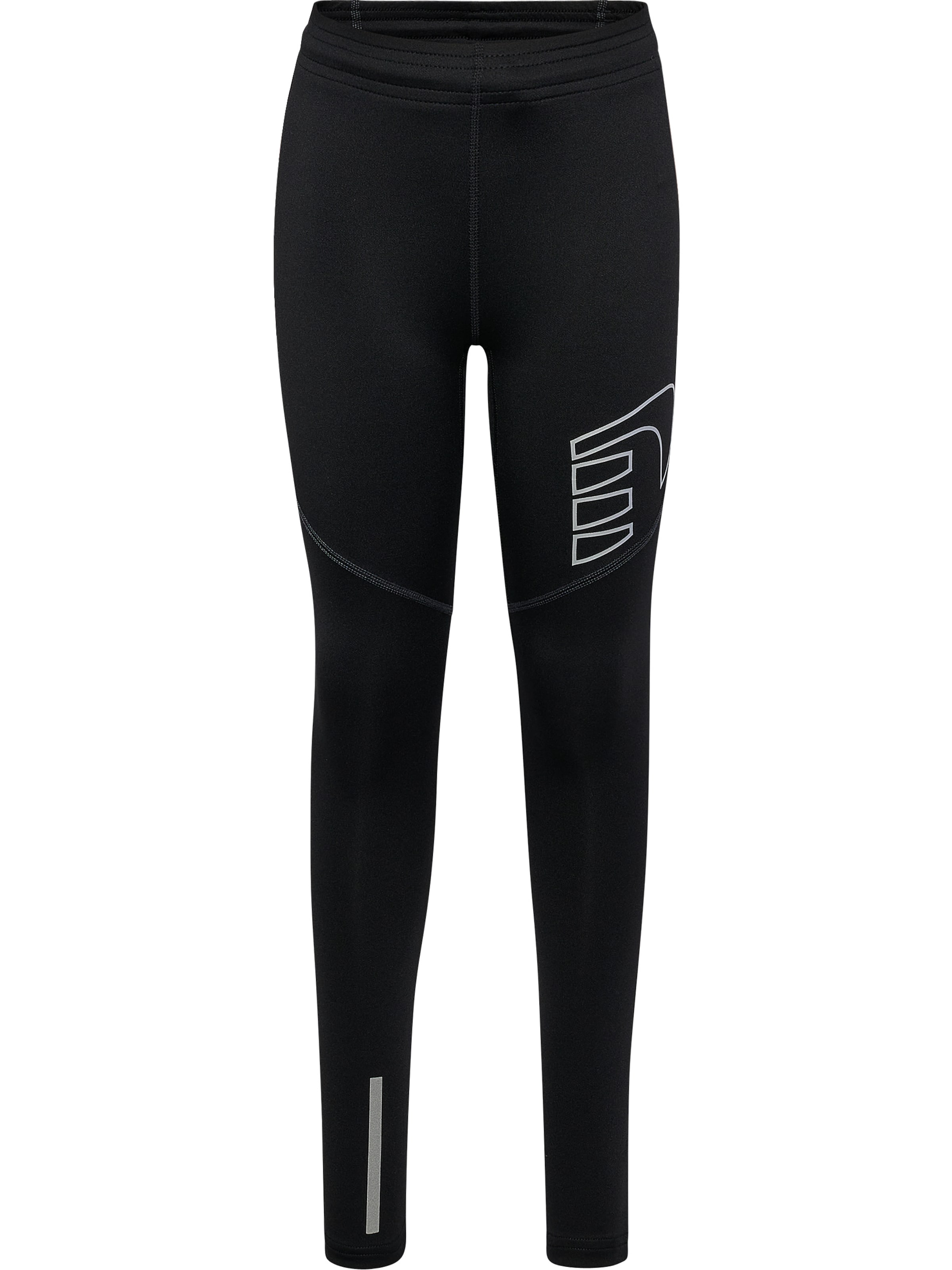 Newline Regular Sportbroek in Zwart: voorkant