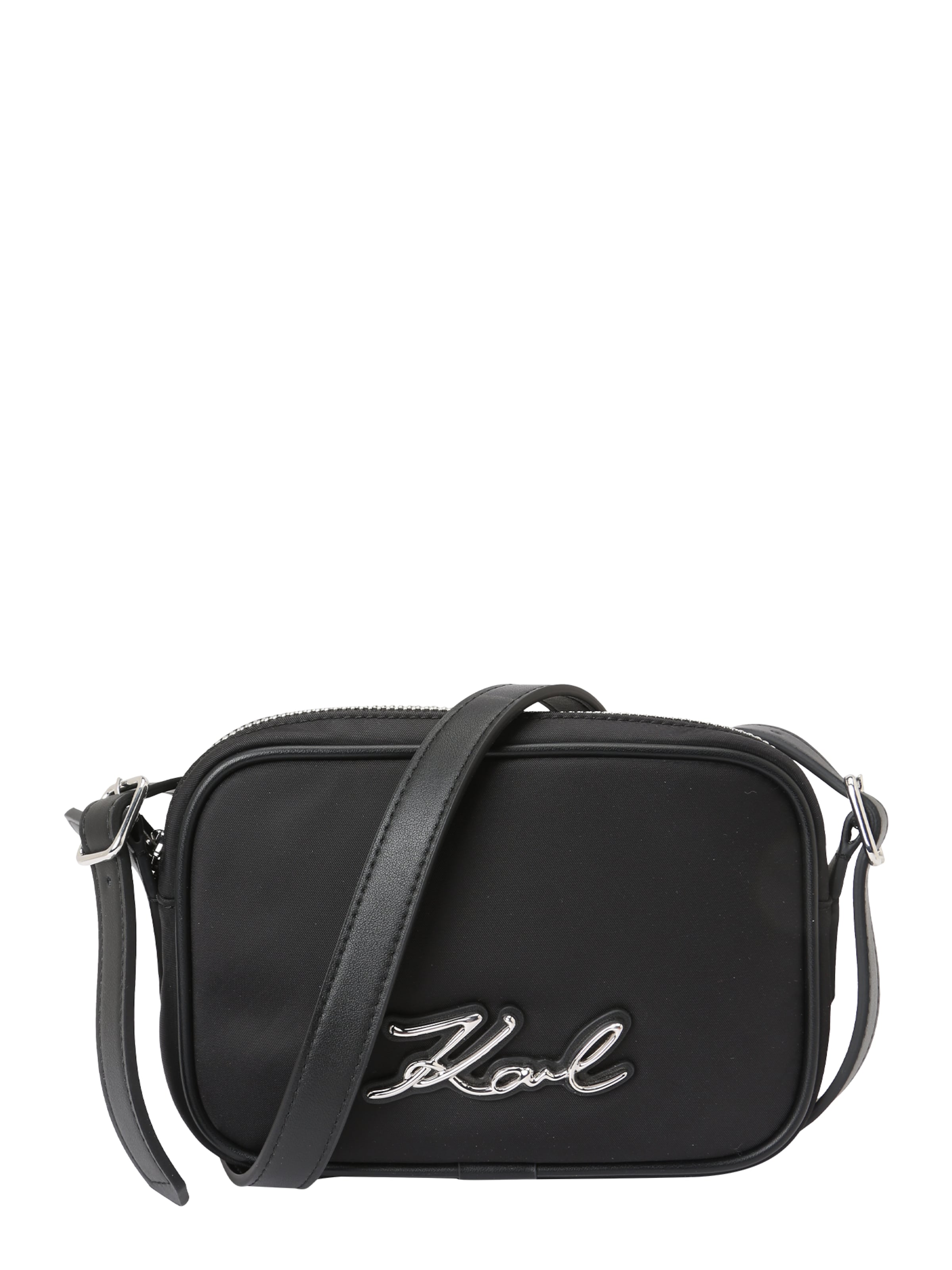 Karl Lagerfeld Taška cez rameno - Čierna: predná strana