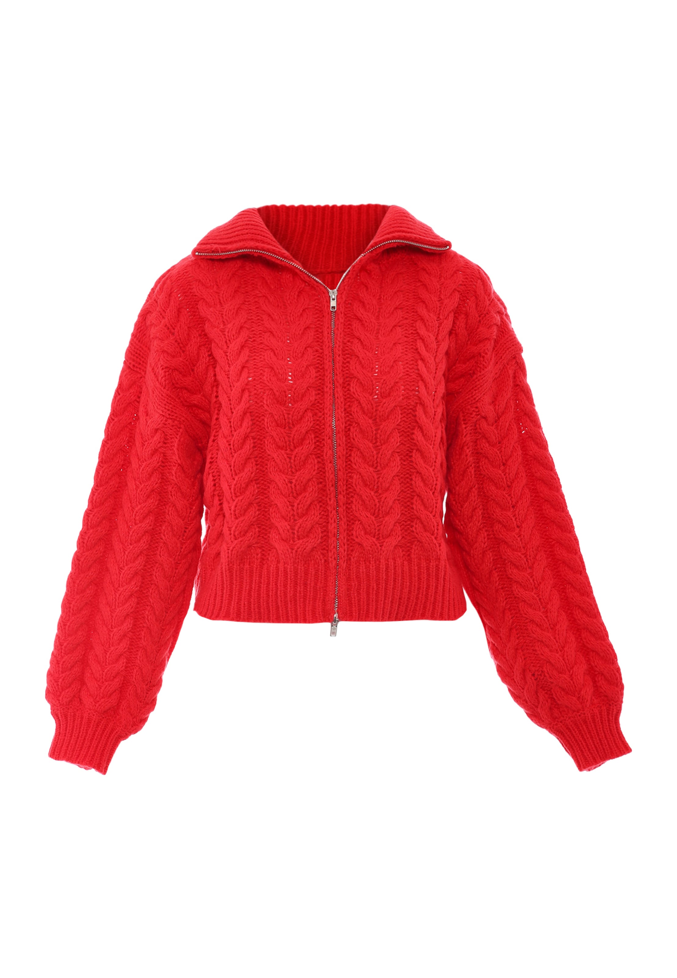 Cardigan MYMO en rouge : devant
