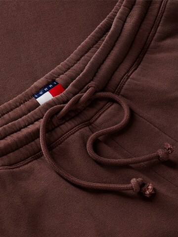 Tommy Jeans Regular Hose in Braun