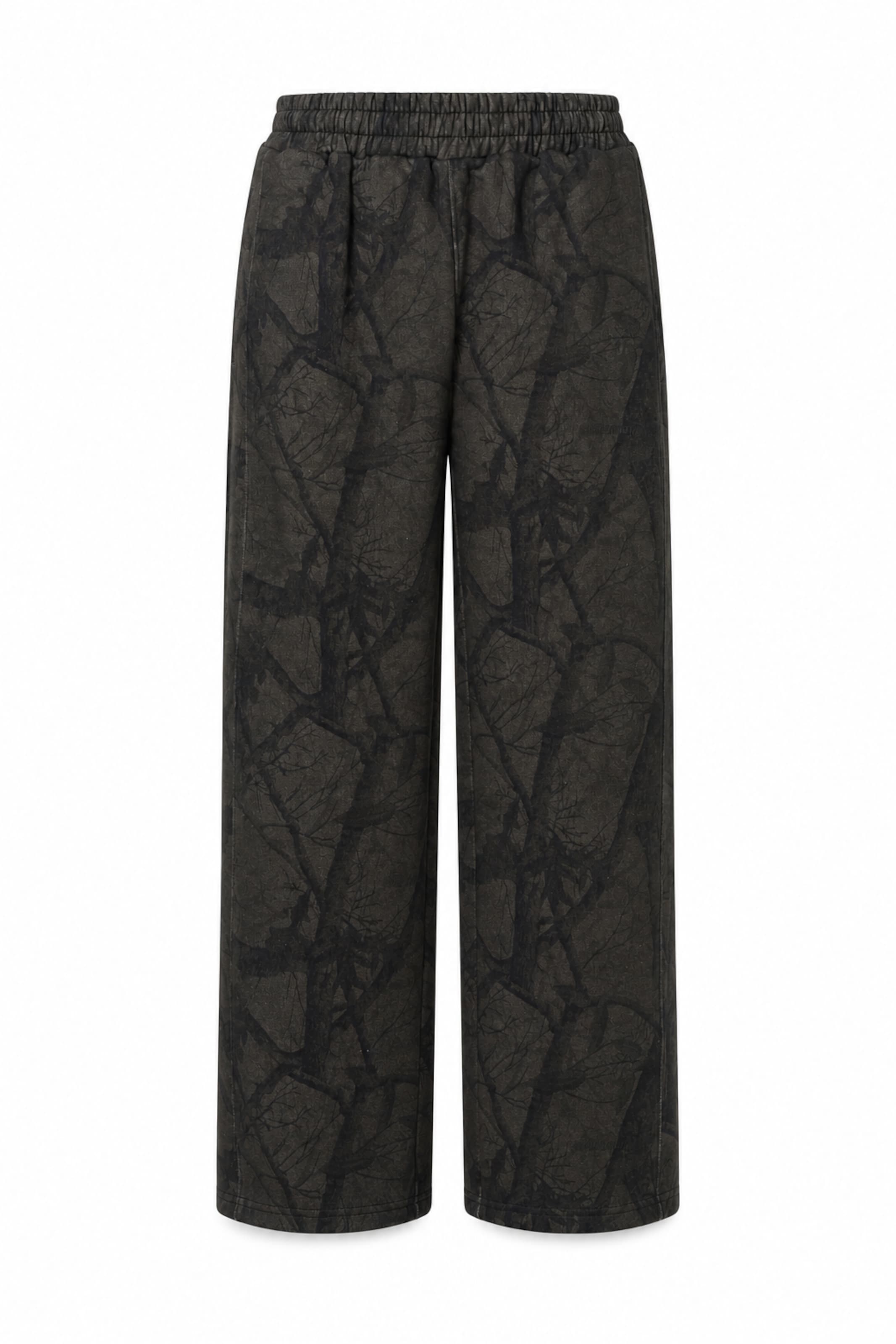 Wide leg Pantaloni con pieghe di Good For Nothing in marrone: frontale