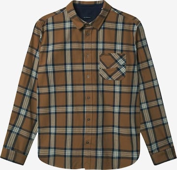 GABBA Regular Fit Paita 'New York' värissä ruskea: etupuoli