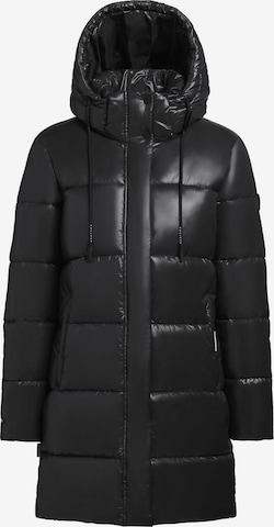 Veste fonctionnelle 'Jadet' khujo en noir : devant