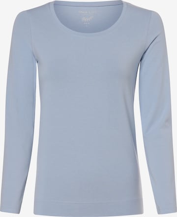 T-shirt Marie Lund en bleu : devant