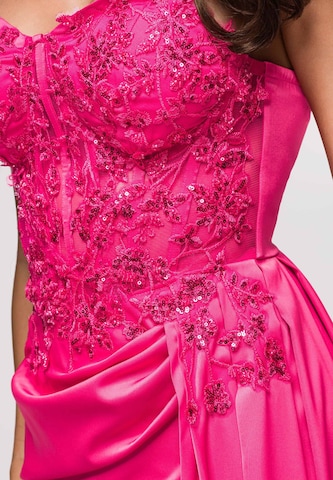Ombre Avondjurk in Roze
