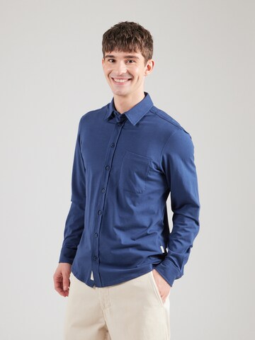 Regular fit Camicia 'BHALO' di BLEND in blu: frontale