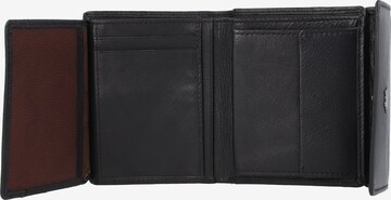 Braun Büffel Wallet in Black