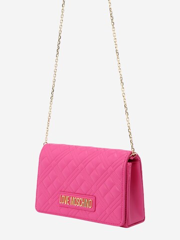 Love Moschino Schoudertas in Roze