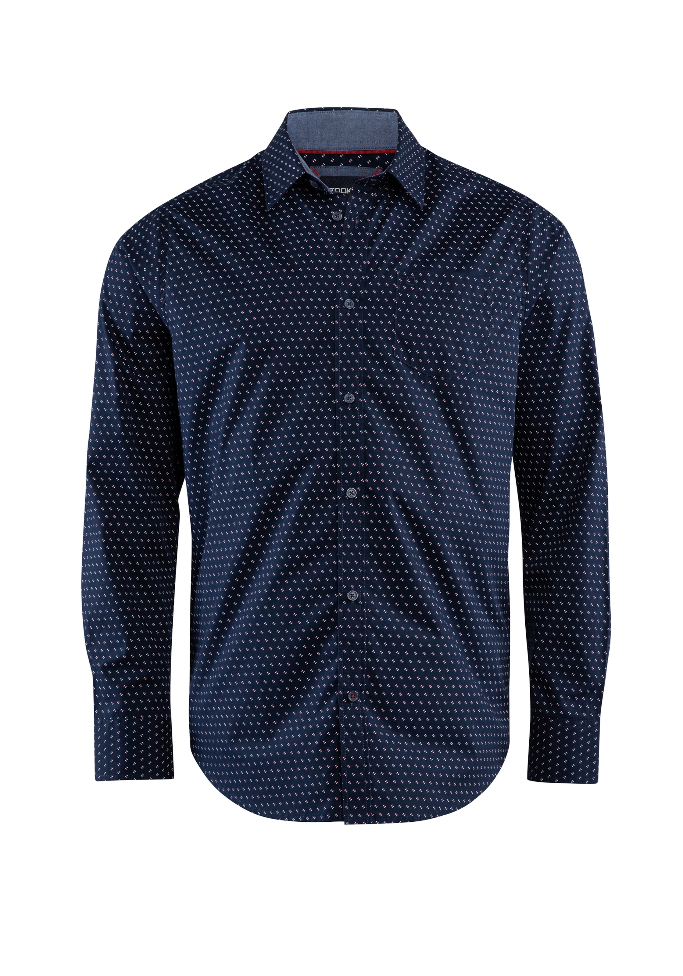 Stooker Men Button Up Shirt 'Hugh' in Blue: front