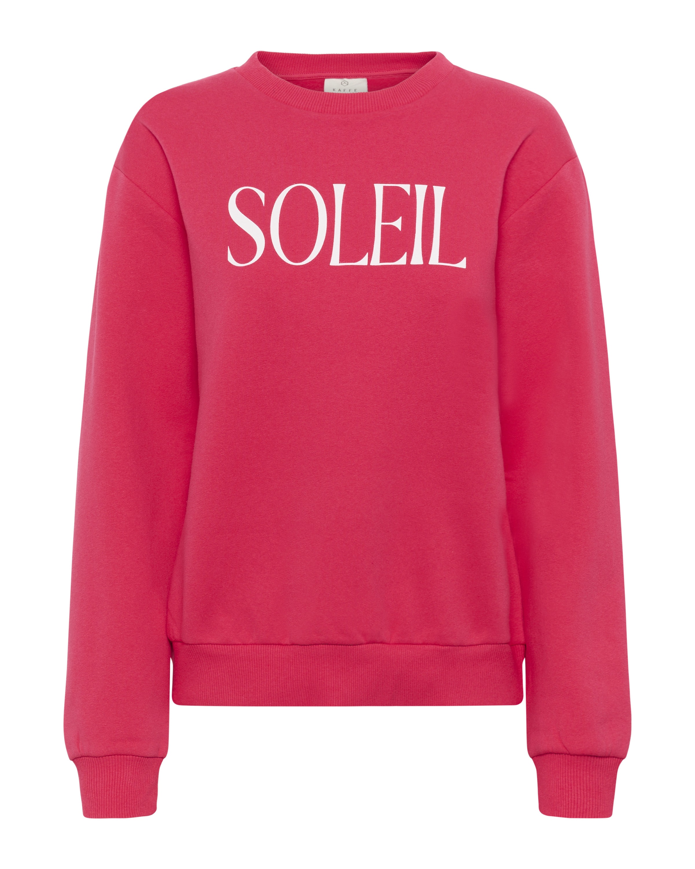 Sweat-shirt 'Anne' Kaffe en rose : devant