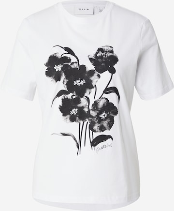 VILA Paita 'VIKOOLA' värissä valkoinen: etupuoli