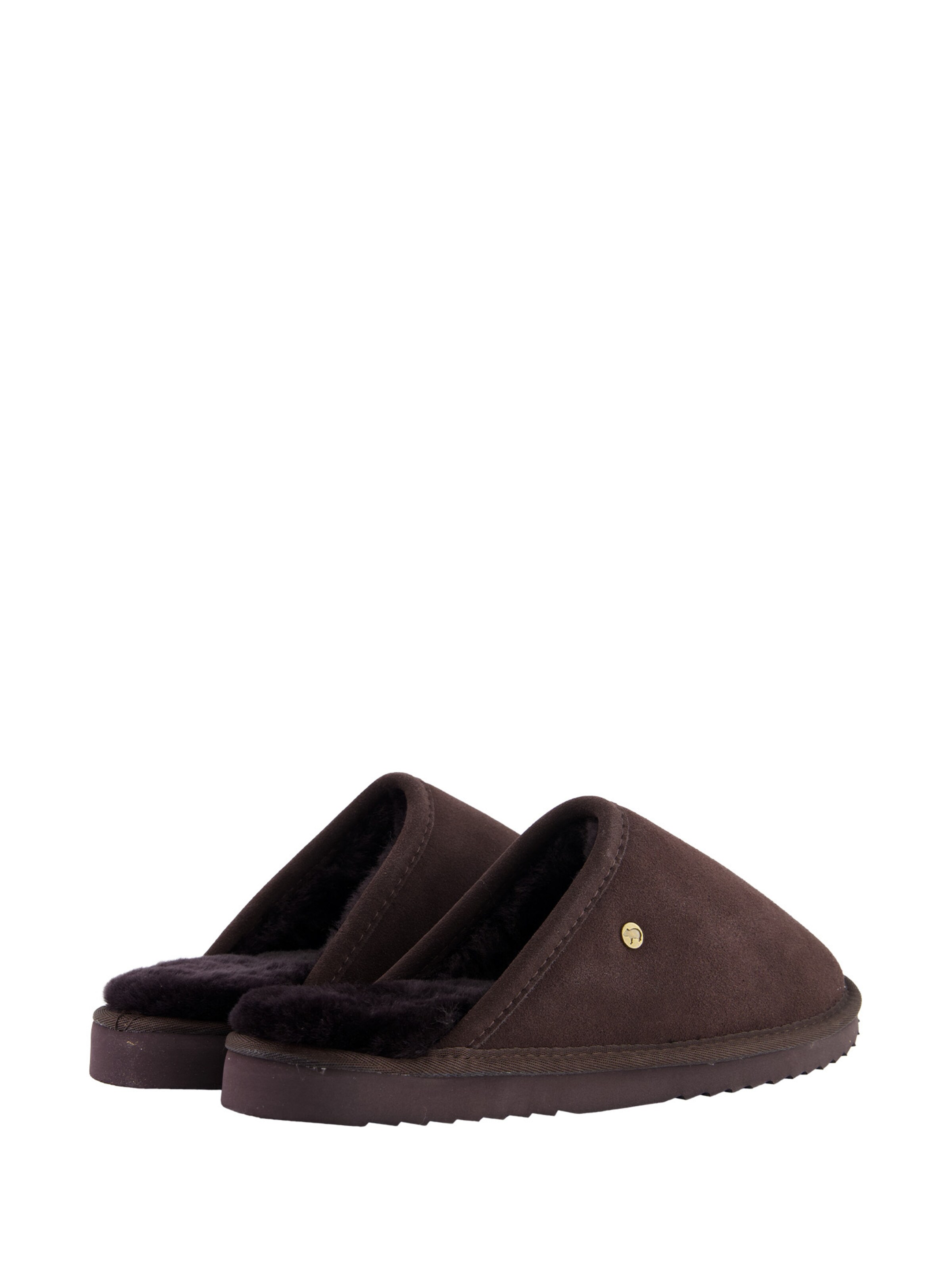 Warmbat Hausschuh 'Classic' in Braun