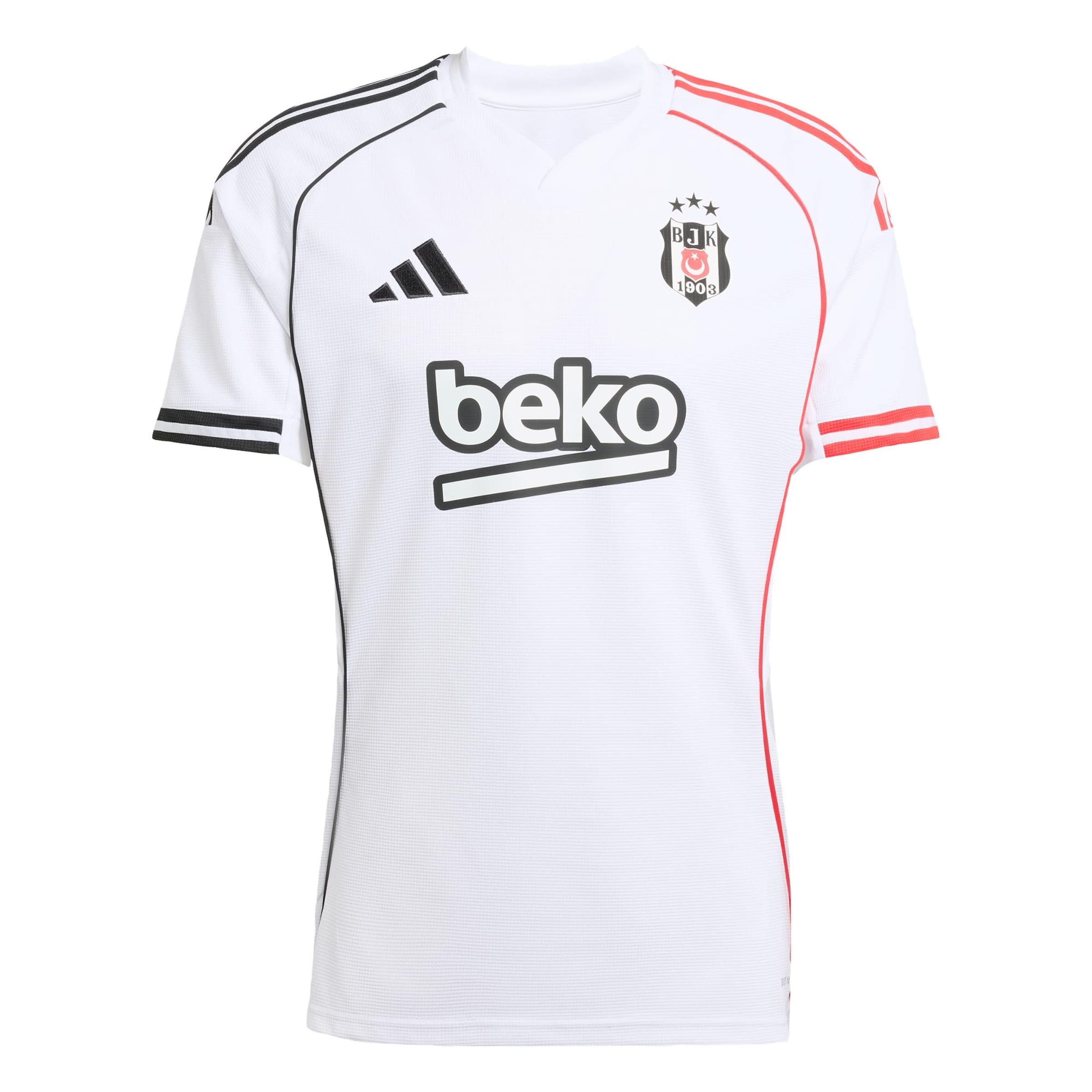 ADIDAS PERFORMANCE Trikot 'Besiktas Istanbul 25-26' in Weiß: Vorderseite