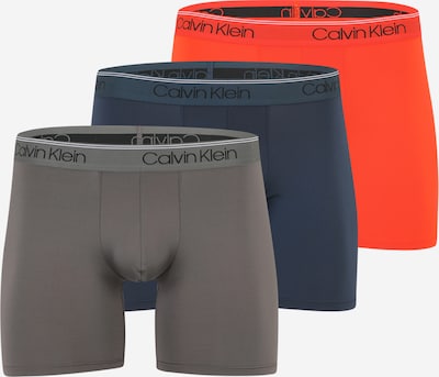 Boxer Calvin Klein Underwear di colore marino / grigio scuro / rosso / nero, Visualizzazione prodotti