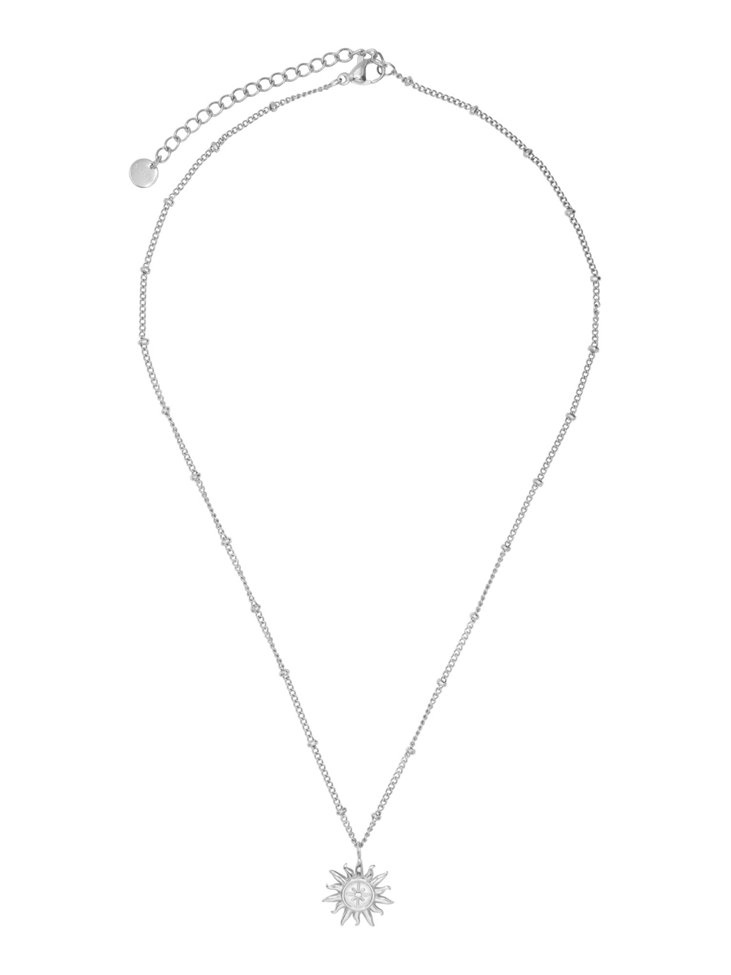 Heideman Ketting 'Tubro' in Zilver: voorkant