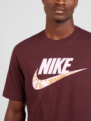 Nike Sportswear T-Shirt 'FUTURA' in Rot
