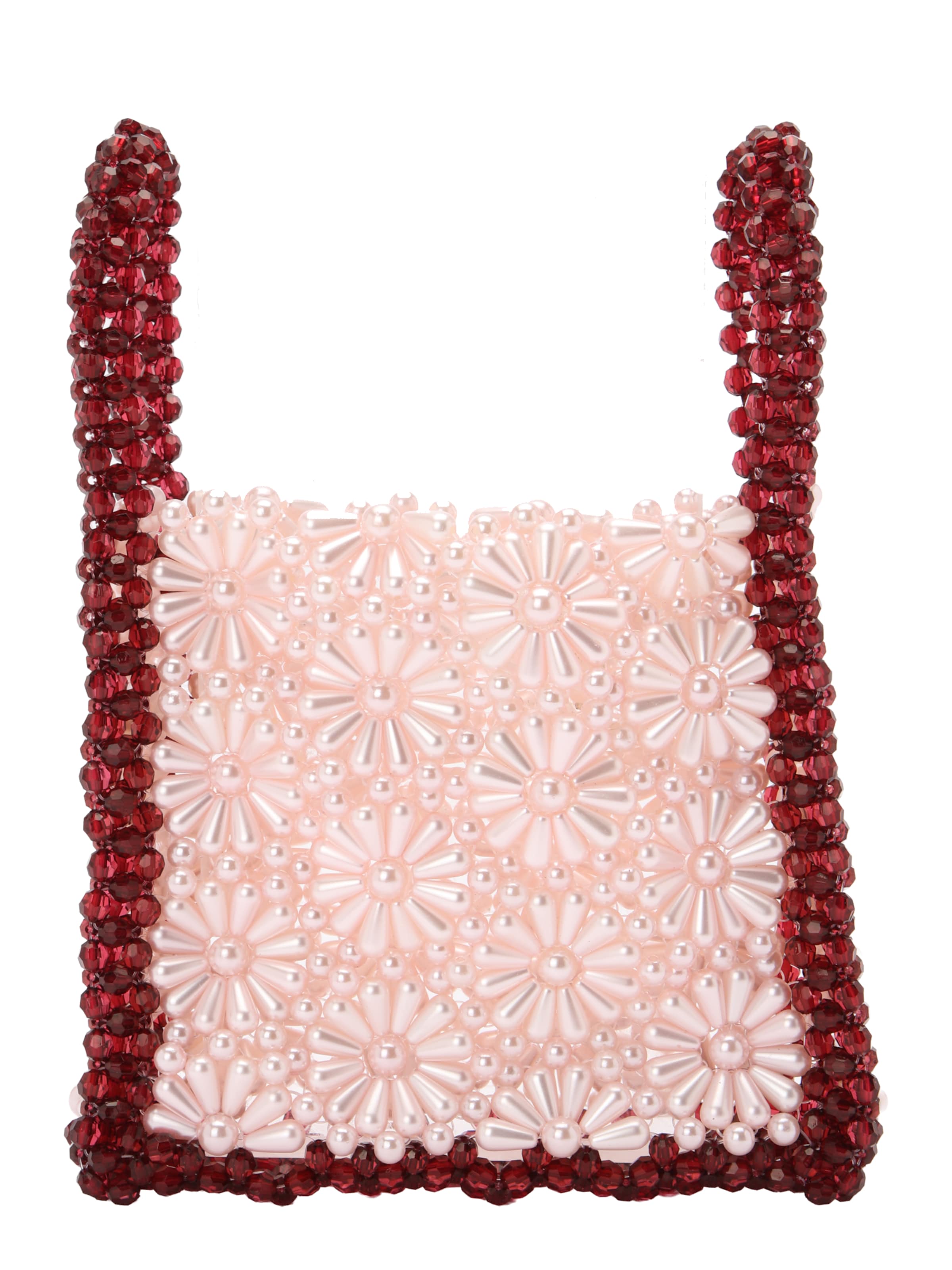 SUI AVA Τσάντα χειρός σε κόκκινο: μπροστά