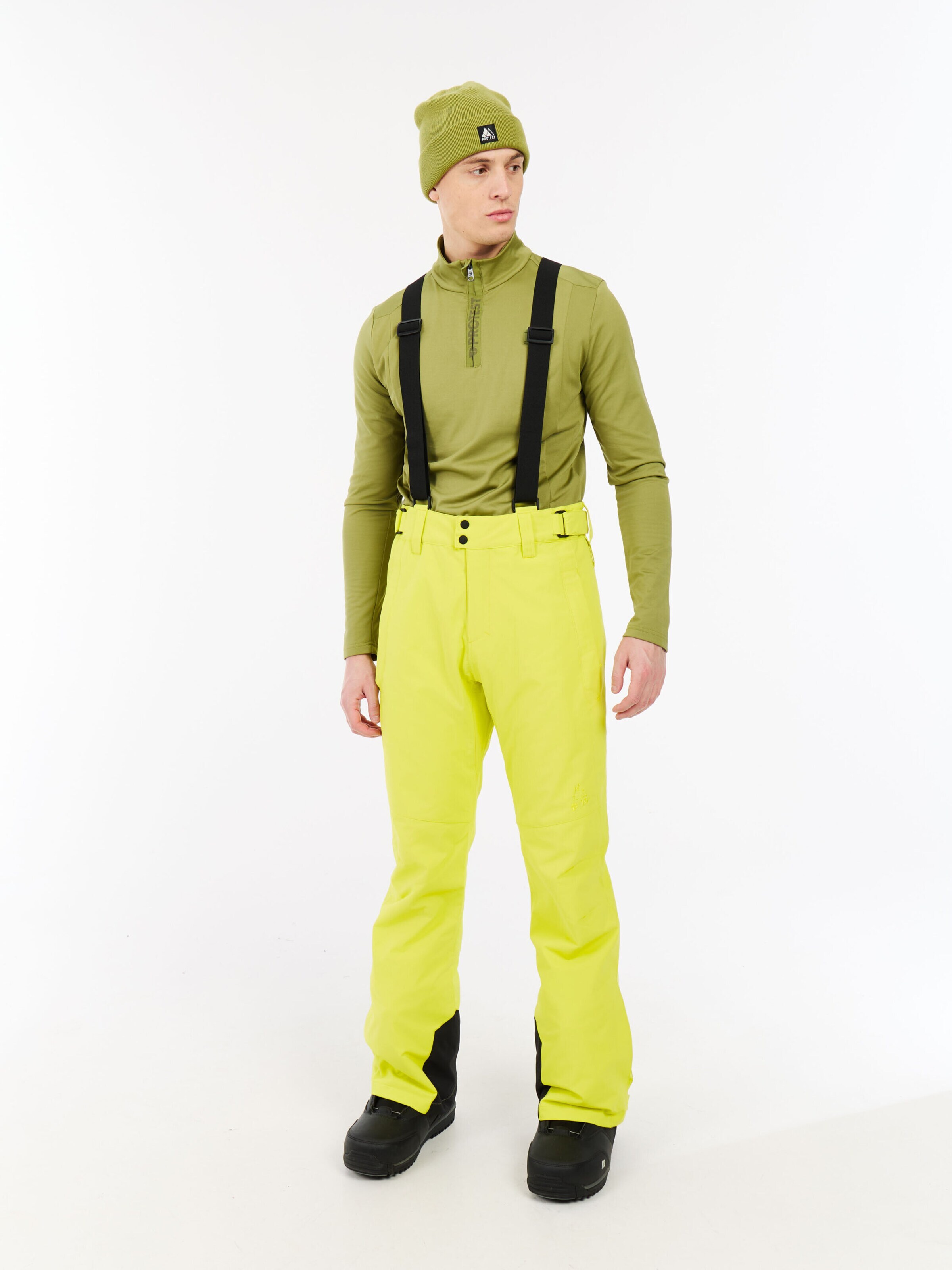PROTEST Regular Sportbroek 'PRTROWENS' in Blauw: voorkant