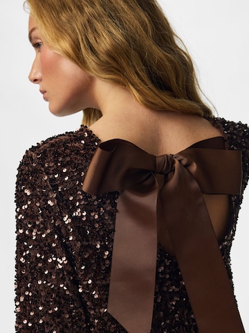 PIECES Shirt 'KAMMY' in Brown