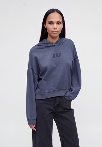 Gap Petite Sweatshirt in Blauw: voorkant