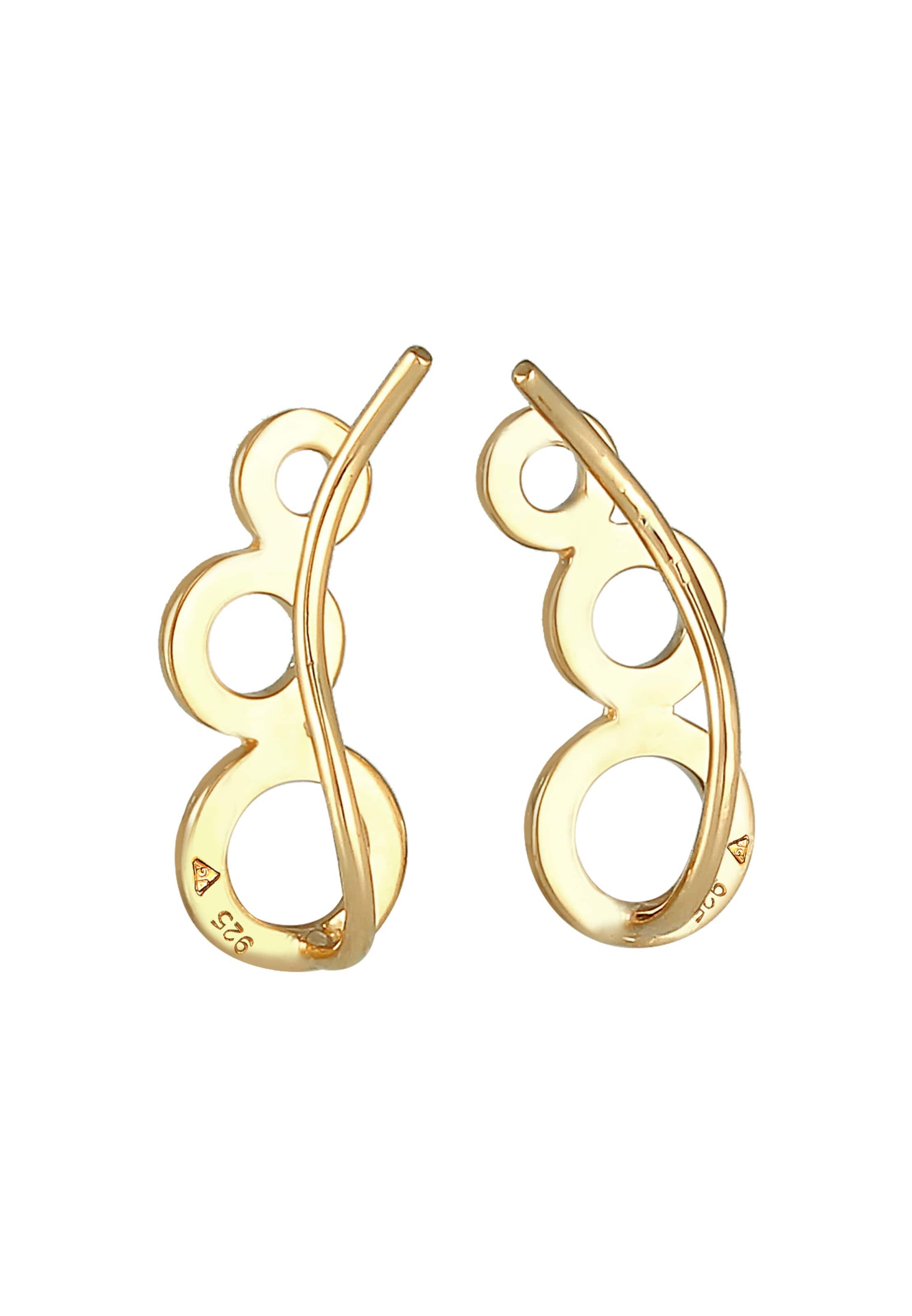 ELLI Earrings 'Ear Climber' in Gold