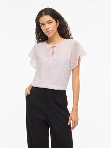 Camicia da donna di VILA in rosa: frontale
