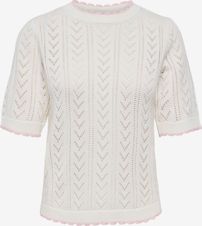 JDY Pullover 'JDYTikka' in L in rosa / weiß, Produktansicht