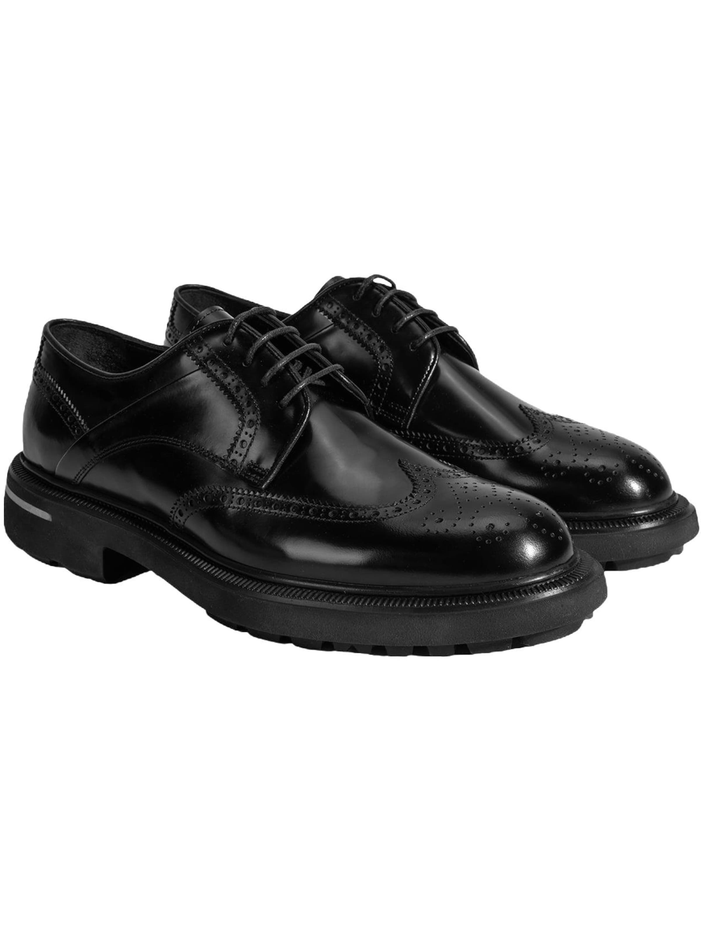 Desa Schnürschuh 'Schnürschuhe'‌‌‌‌‌ in Schwarz: Vorderseite