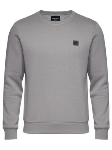 Sweat-shirt Ombre en gris : devant