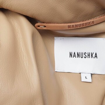 Nanushka Jacket & Coat in L in Brown