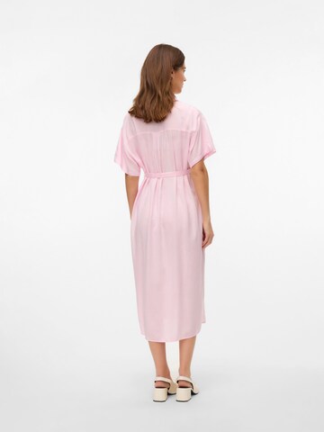 Vero Moda Maternity Shirt dress 'VMMBumpy' in Pink