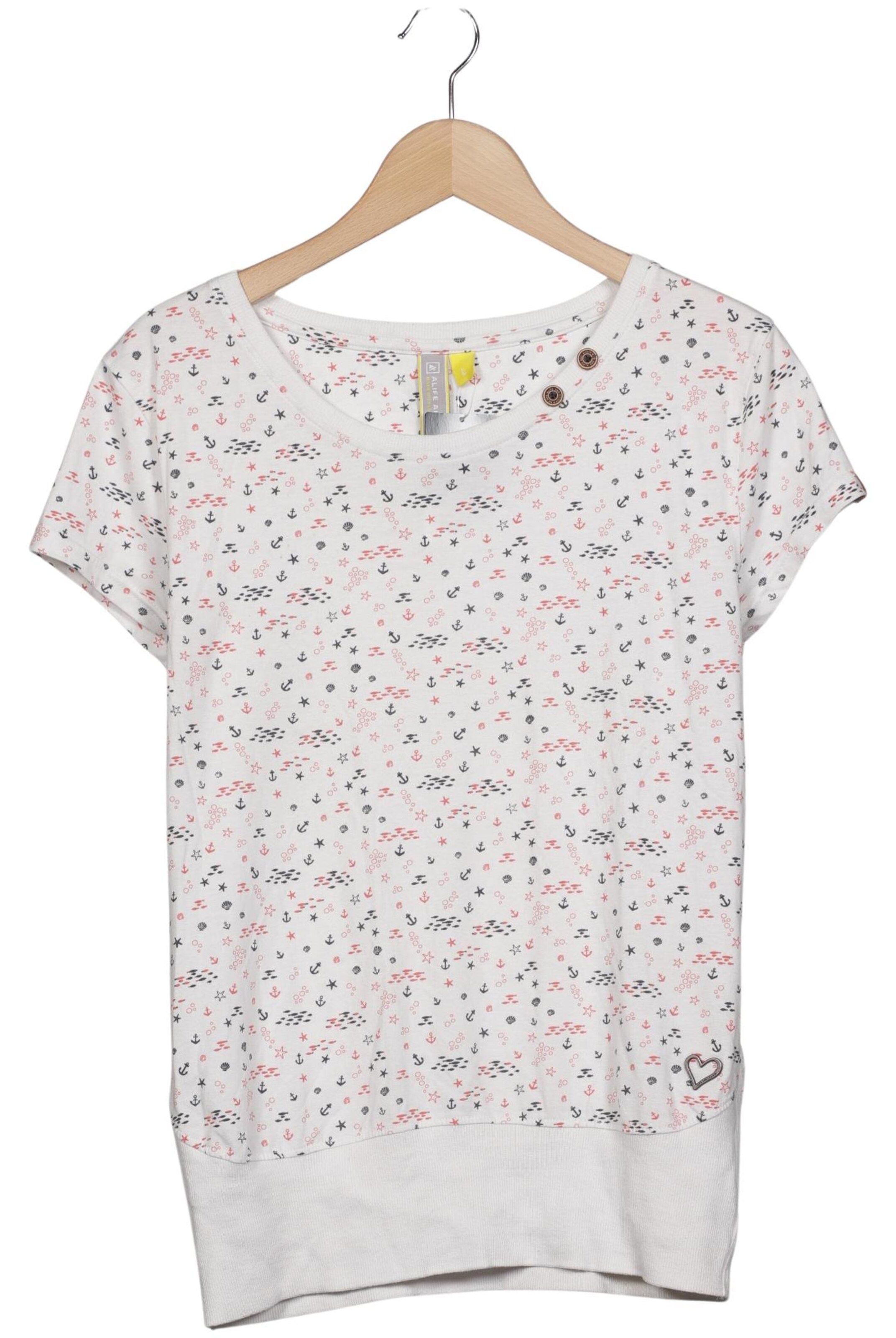 alife & kickin Top & Shirt in L in White: front