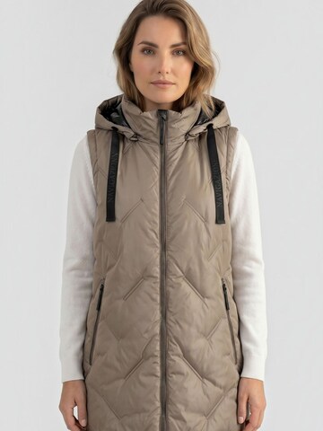 Navigazione Bodywarmer in Bruin: voorkant