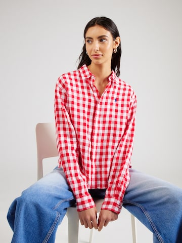 Camicia da donna di Polo Ralph Lauren in rosso