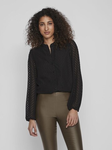 VILA Blouse in Zwart: voorkant