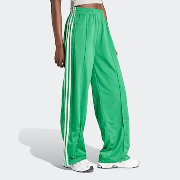 Wide leg Pantaloni 'Firebird' di ADIDAS ORIGINALS in verde