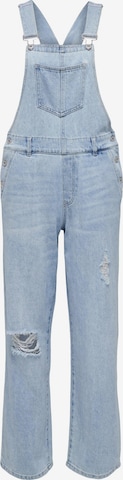 Loosefit Jeans con pettorina 'EMMI' di ONLY in blu: frontale