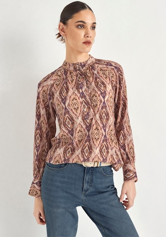HECHTER PARIS Blouse in Brown: front