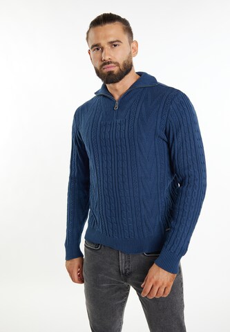 DreiMaster Vintage - Pullover em azul: frente