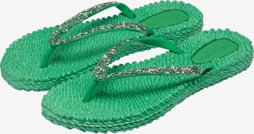 ILSE JACOBSEN T-Bar Sandals 'CHEER' in Green
