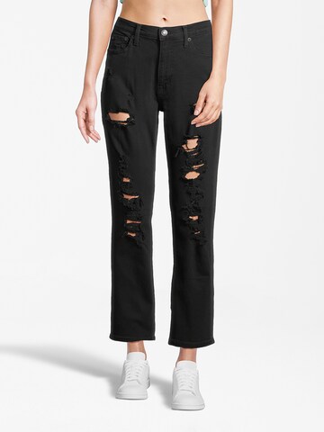 AÉROPOSTALE Regular Jeans in Black: front