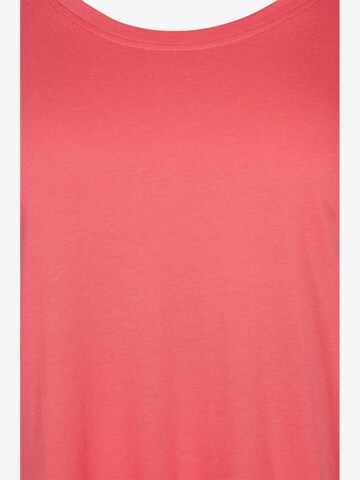 Zizzi Shirt 'Amanda' in Rood